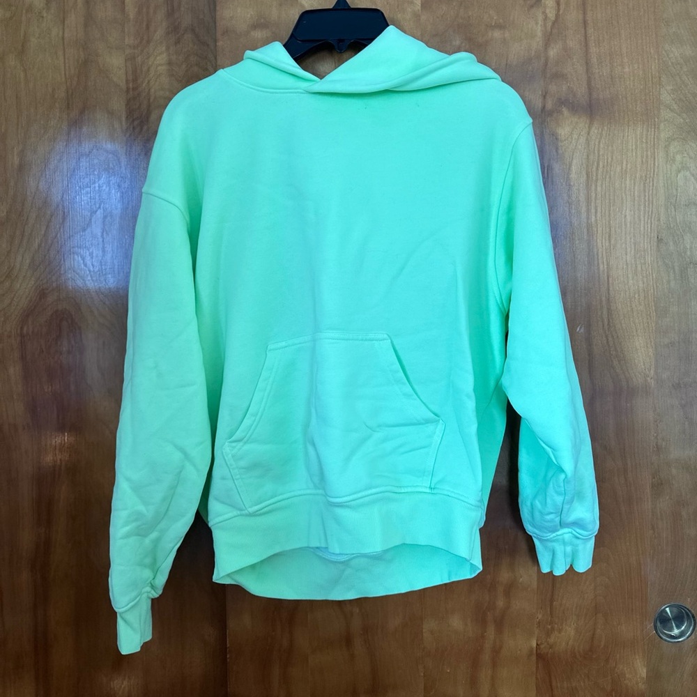 Lime Green  Aritzia TNA cozy hoodie